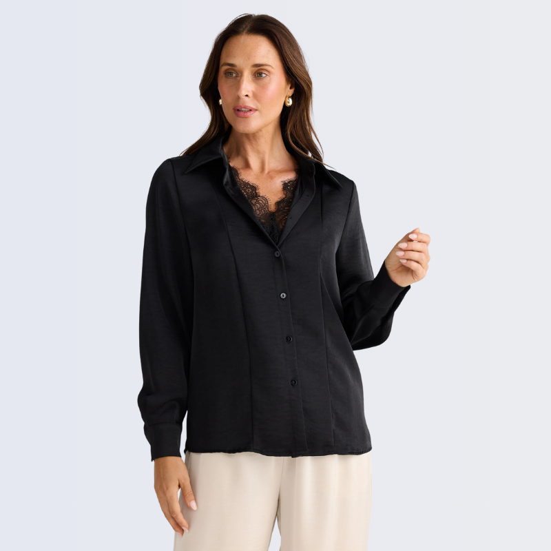 Jemima Shirt Black