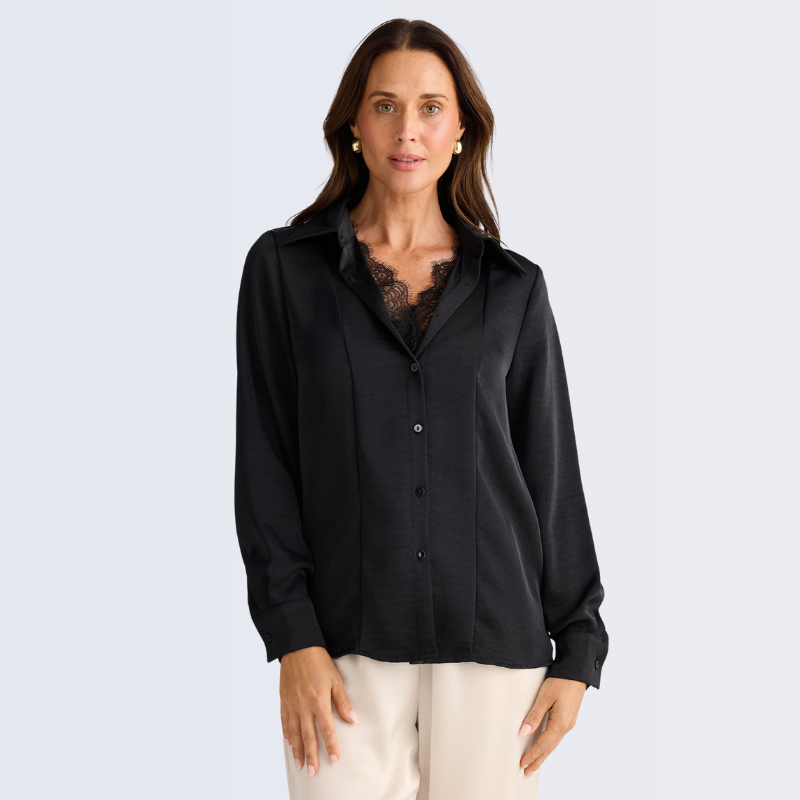 Jemima Shirt Black