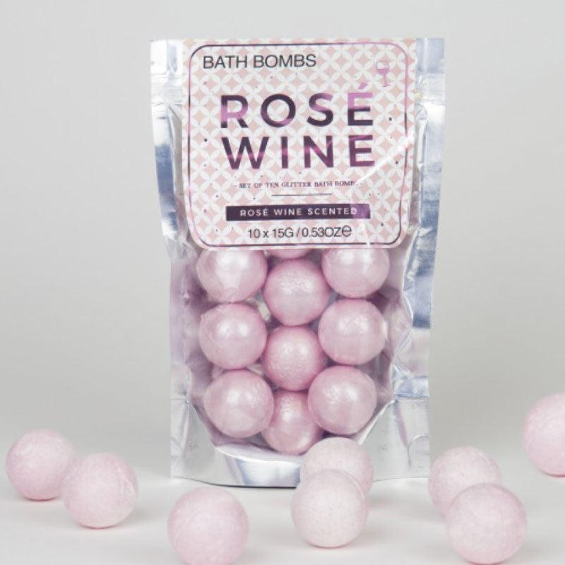 Rose Wine Bath Bomb