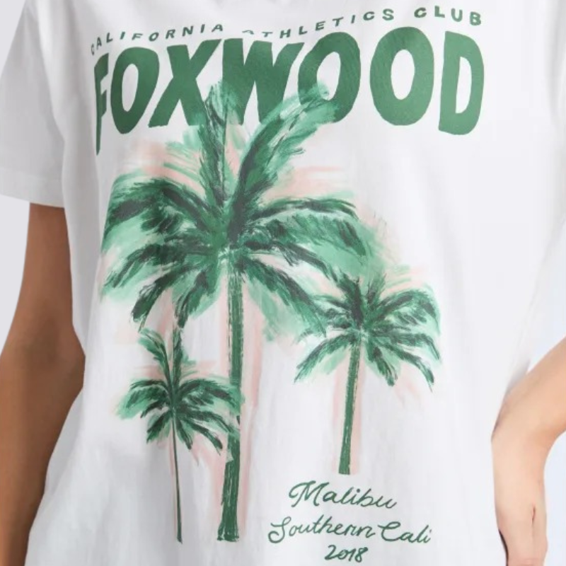 Malibu Tee Vintage White