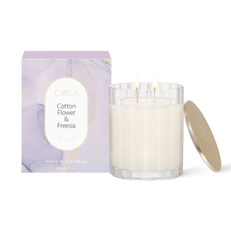 Cotton Flower & Freesia Candle