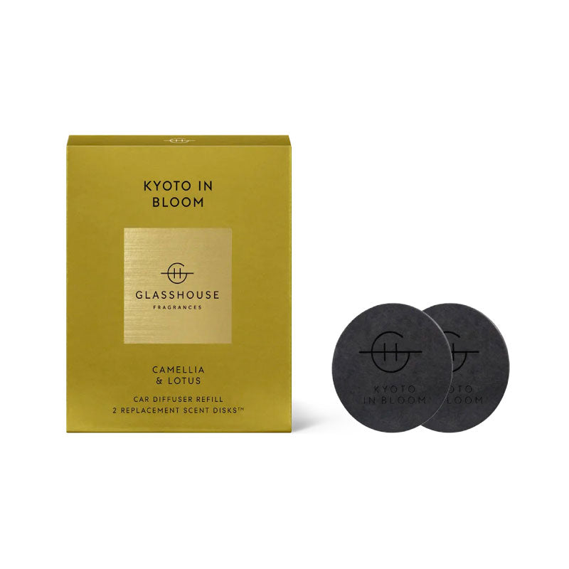 'Kyoto In Bloom' Car Diffuser Refill Replacement Disks