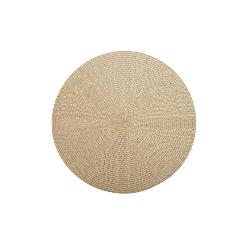 Table Accents Round Placemat 38cm Sand
