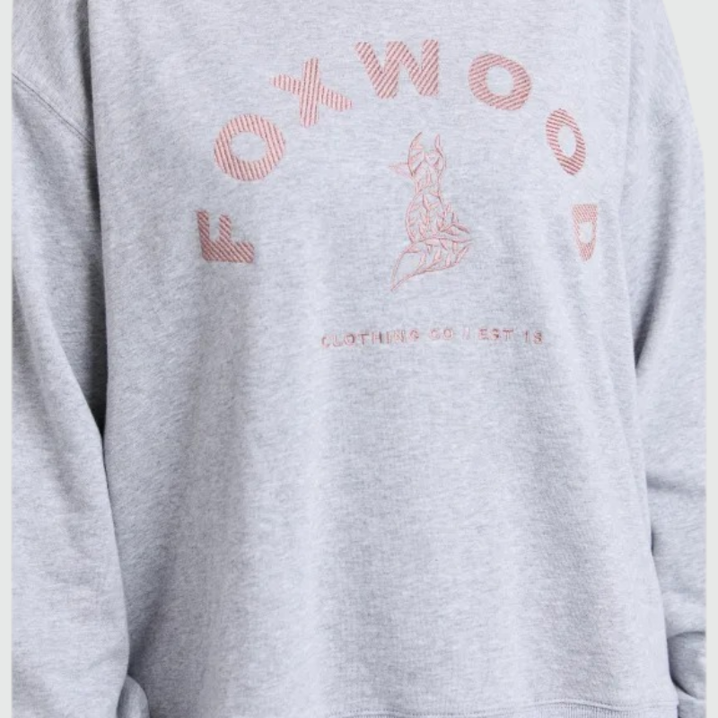 Effortless Contrast Crew - Grey Marble 18