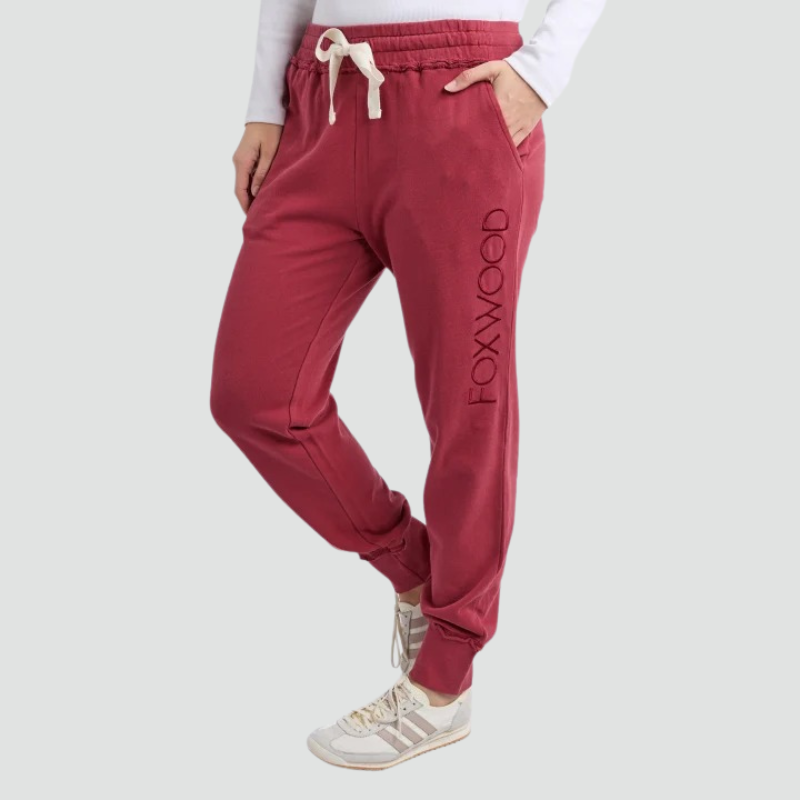 Simplified Track Pant Rust