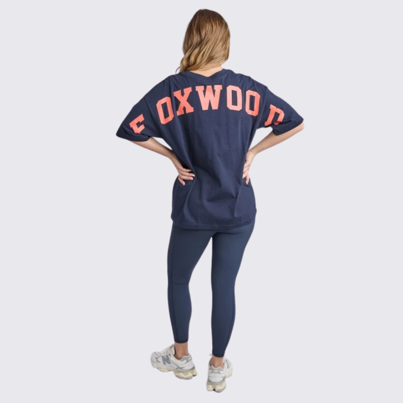 Interval Tee Navy/Orange