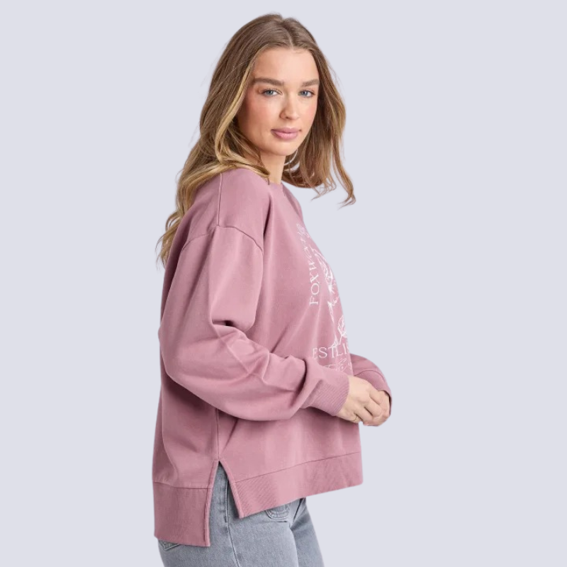 Established Rose Crew - Dusty Rose