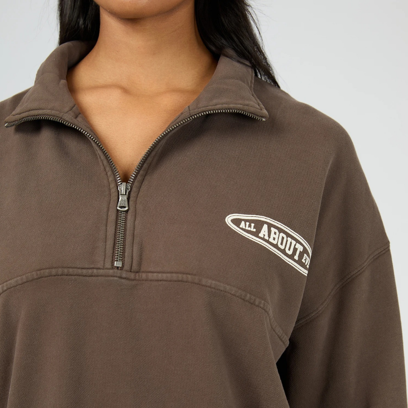 Elevated Relaxed 1/4 Zip