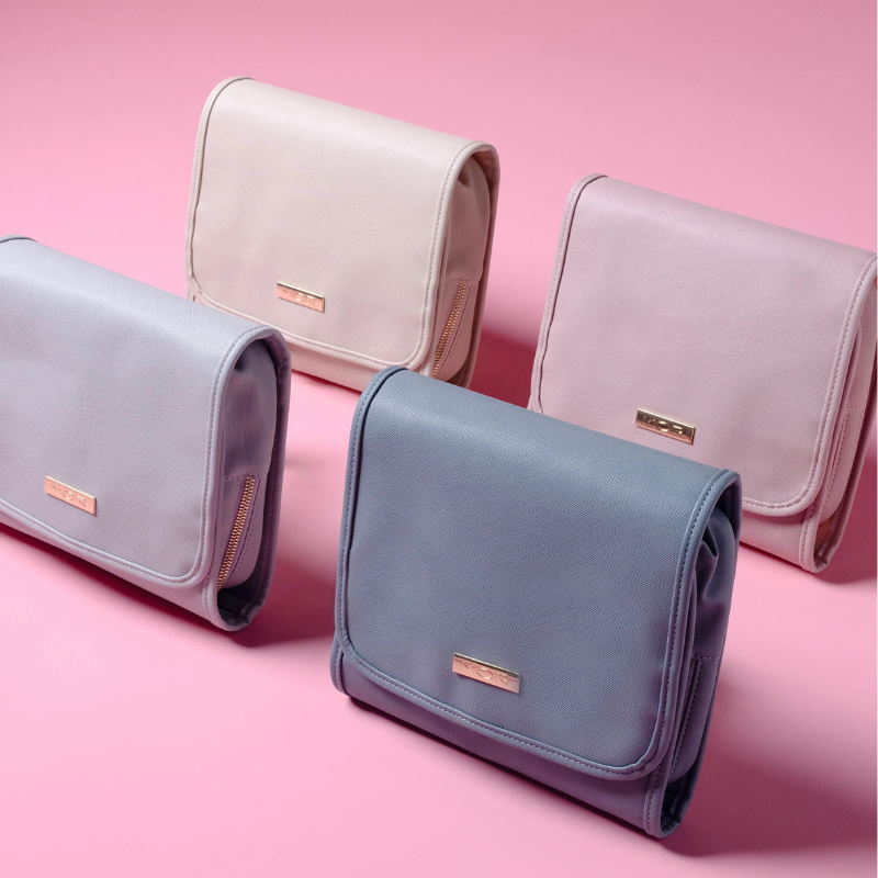 Cometic Bag Marseille Fold-Out Case Pebble
