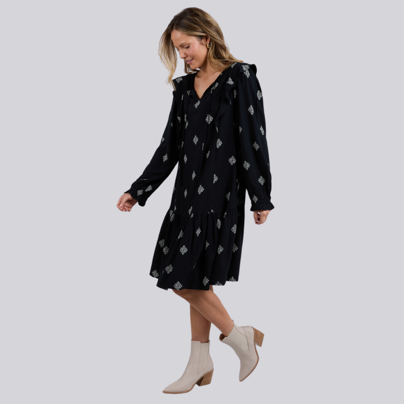 Georgina Print Dress