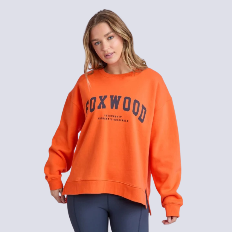 Interval Crew Orange/Navy