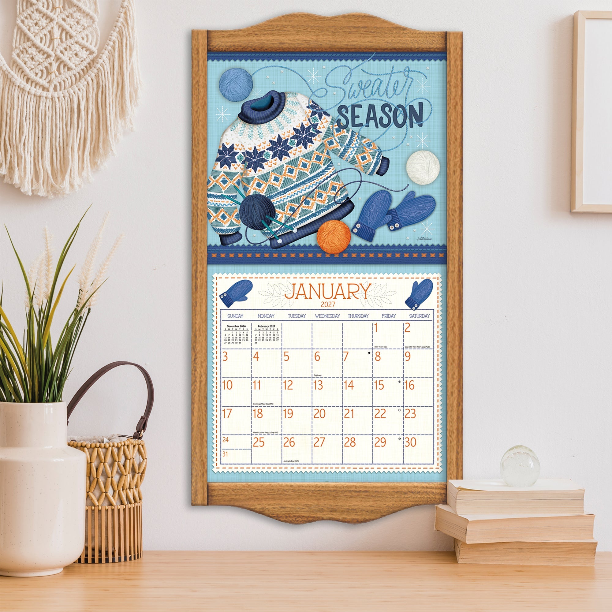 Handmade Happinesss 2027 Calendar