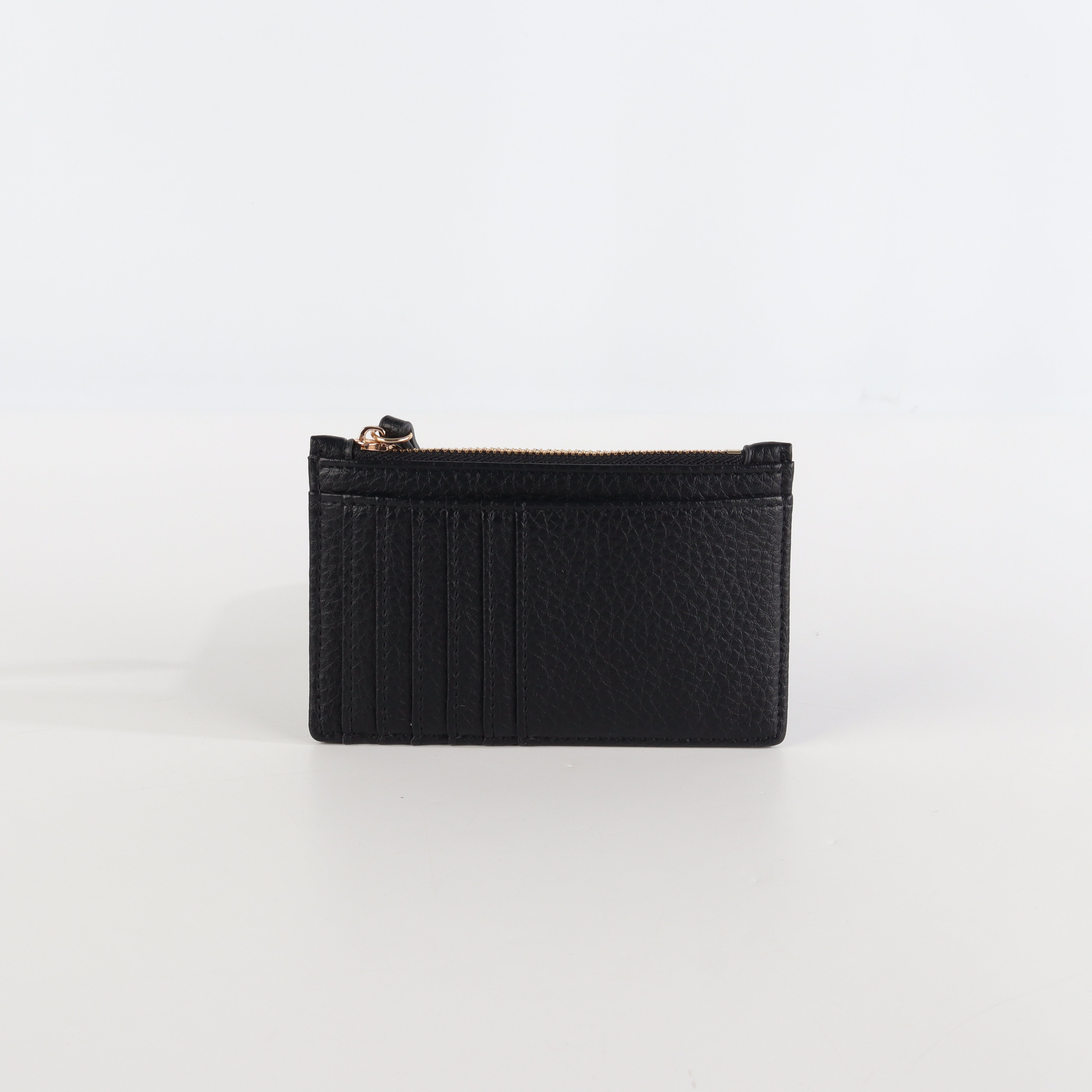 Minimalist Mini Compact Wallet - Black