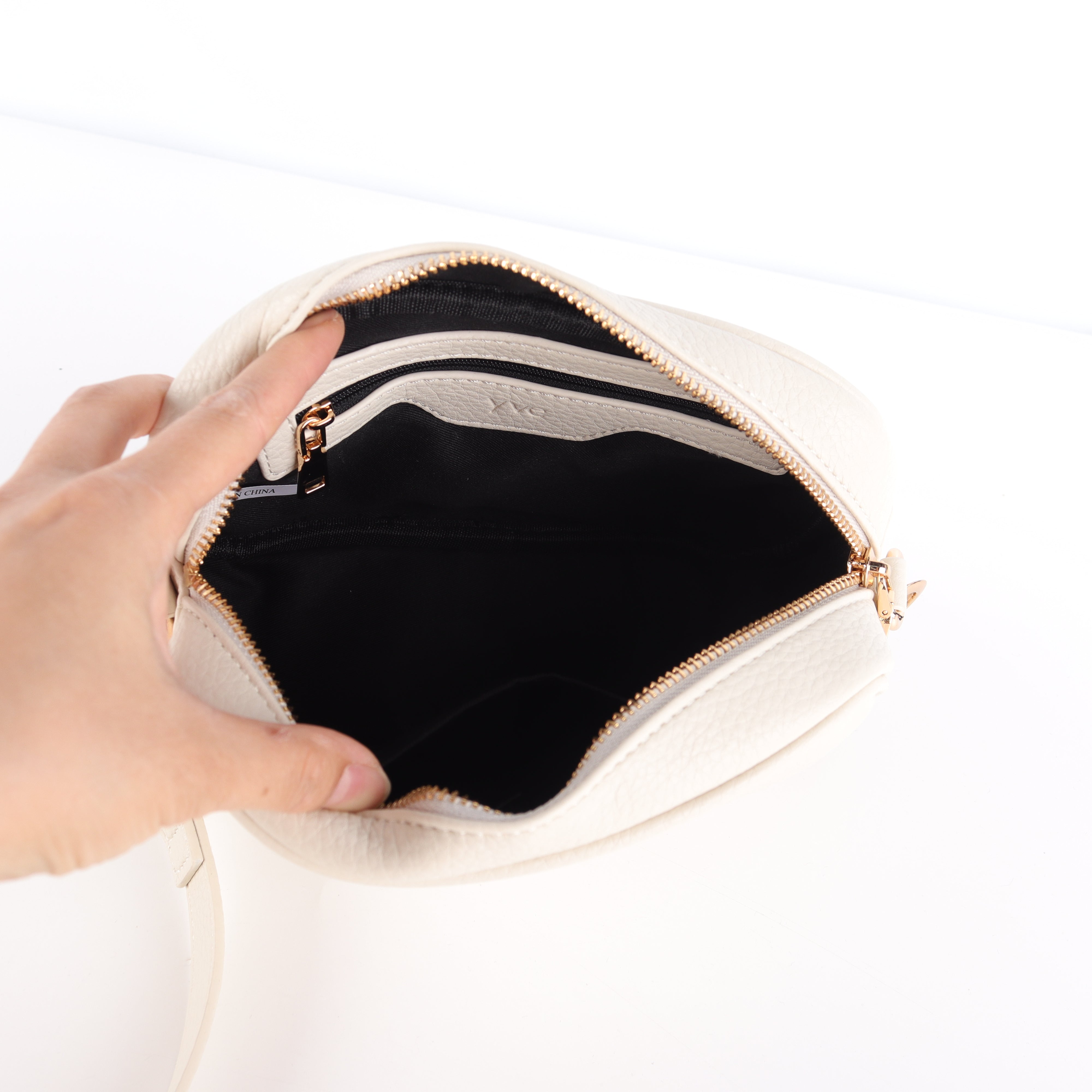 Lift Yourself Cross Body Bag - Cream