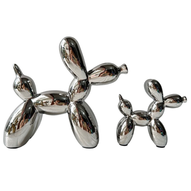 Balloon Dog Silver Small