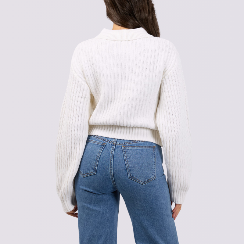 Soho Knit Zip Through