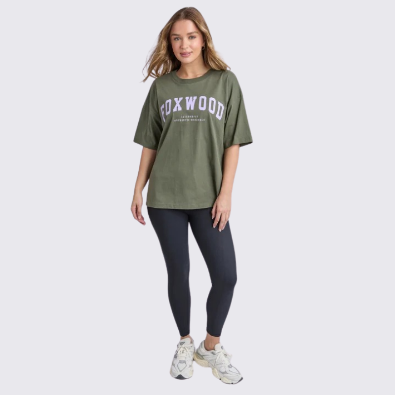 Interval Tee Khaki/Lilac