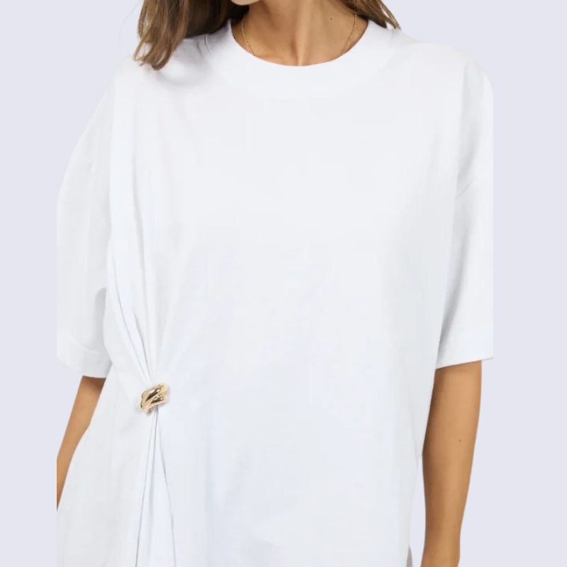 AAE Liv Gather Tee White 8