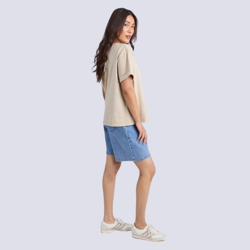Huntleigh Oversized Tee Oat 8