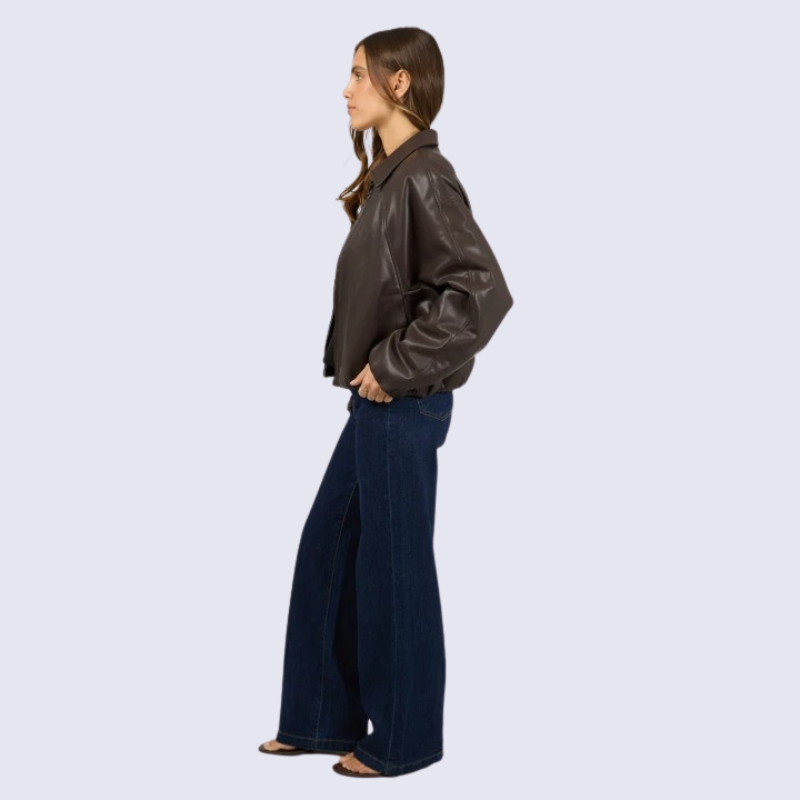 Carmen Pu Bomber - Chocolate