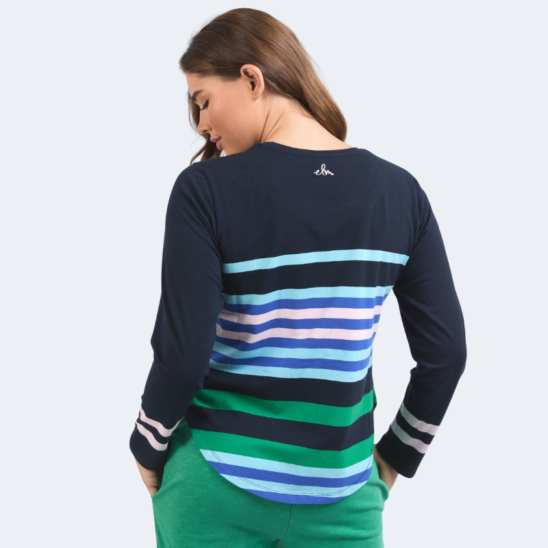 Medley Stripe L/S Tee