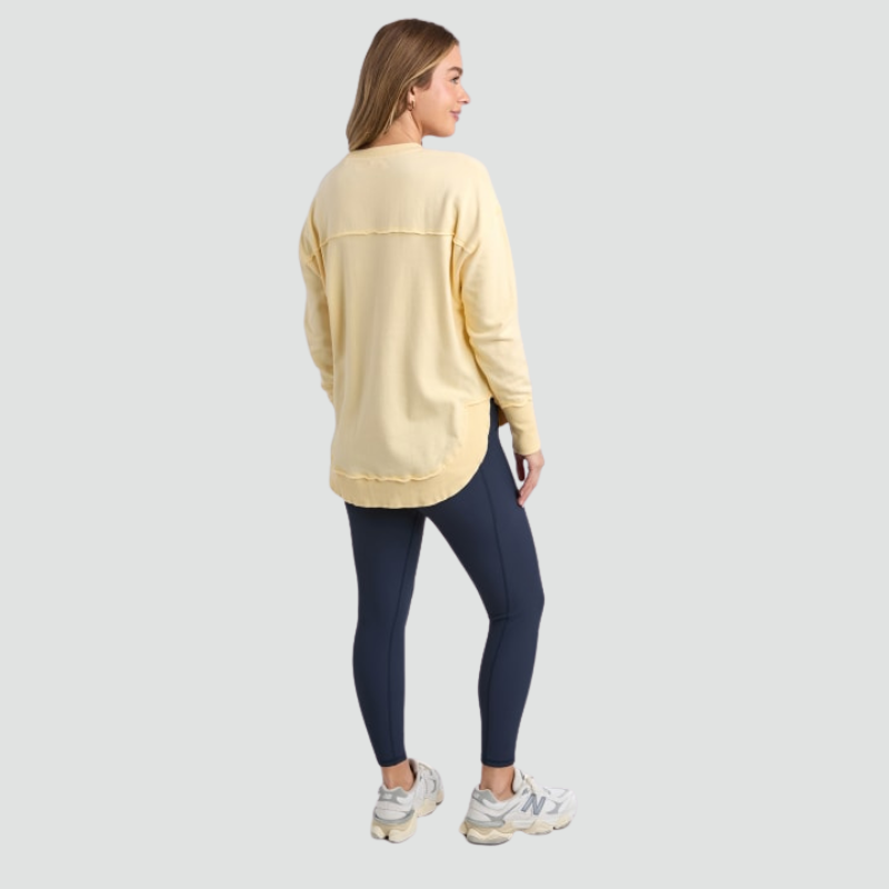 Simplified Metallic Crew - Lemon