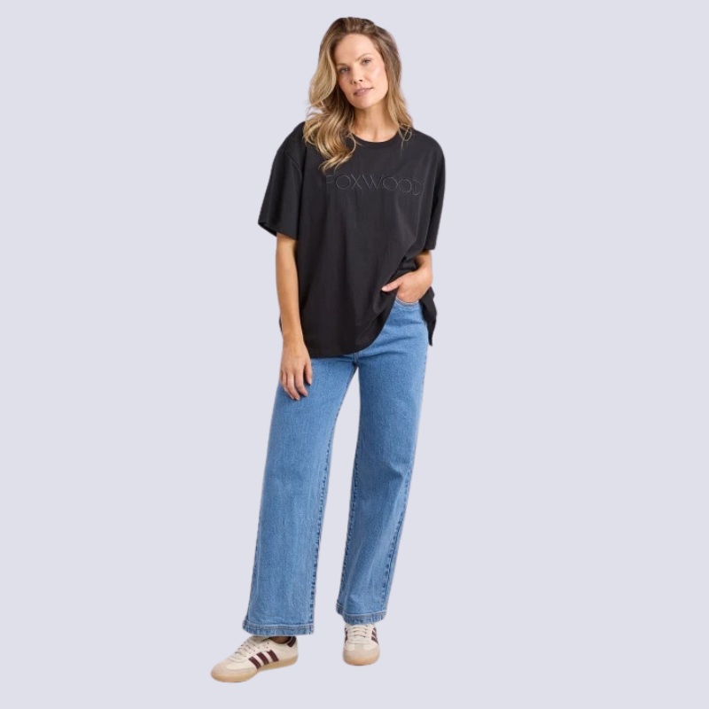 Simplified Tee Black