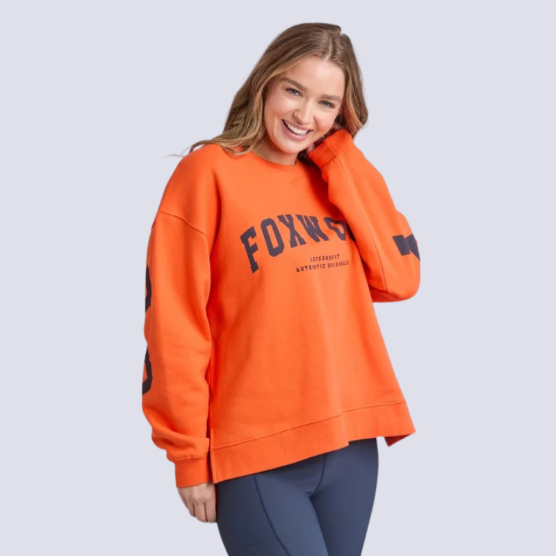 Interval Crew Orange/Navy