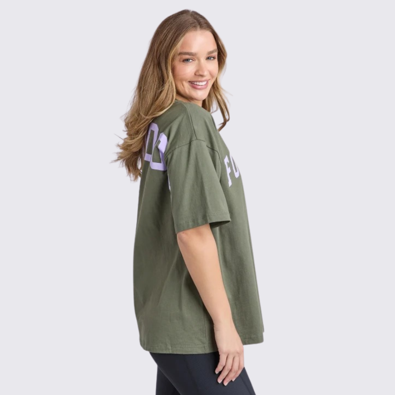 Interval Tee Khaki/Lilac