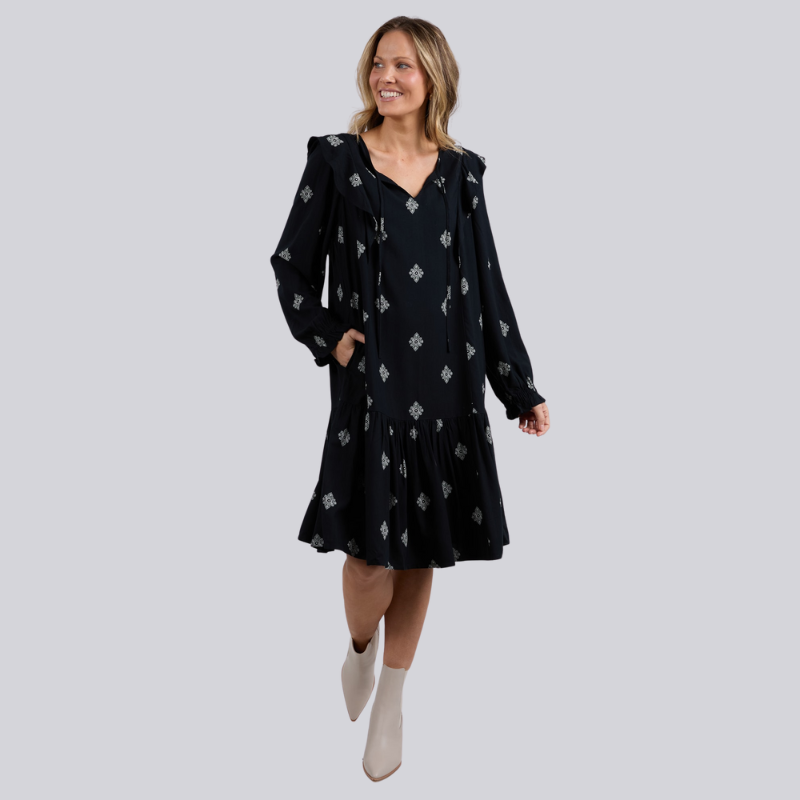 Georgina Print Dress