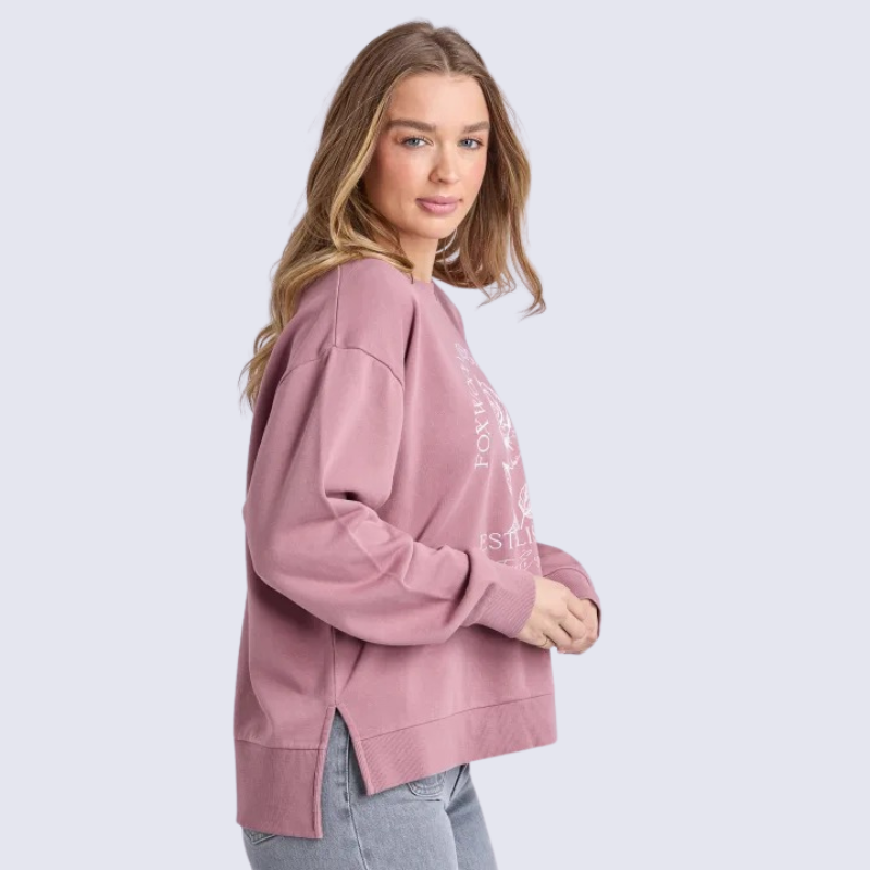 Established Rose Crew - Dusty Rose