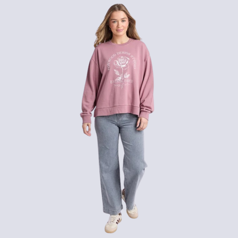 Established Rose Crew - Dusty Rose