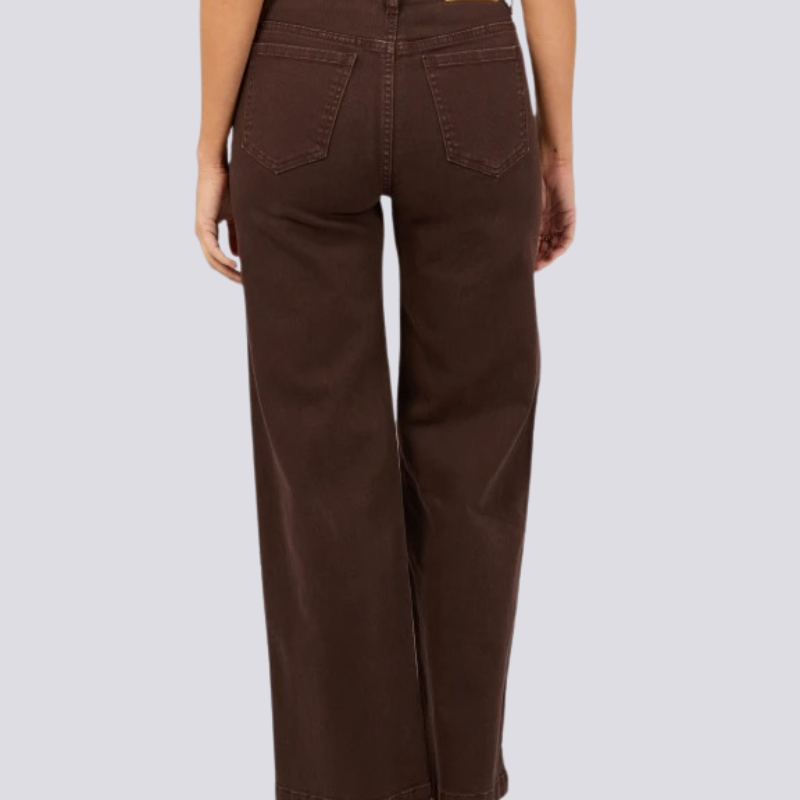 Jacqui Wide Leg Brown