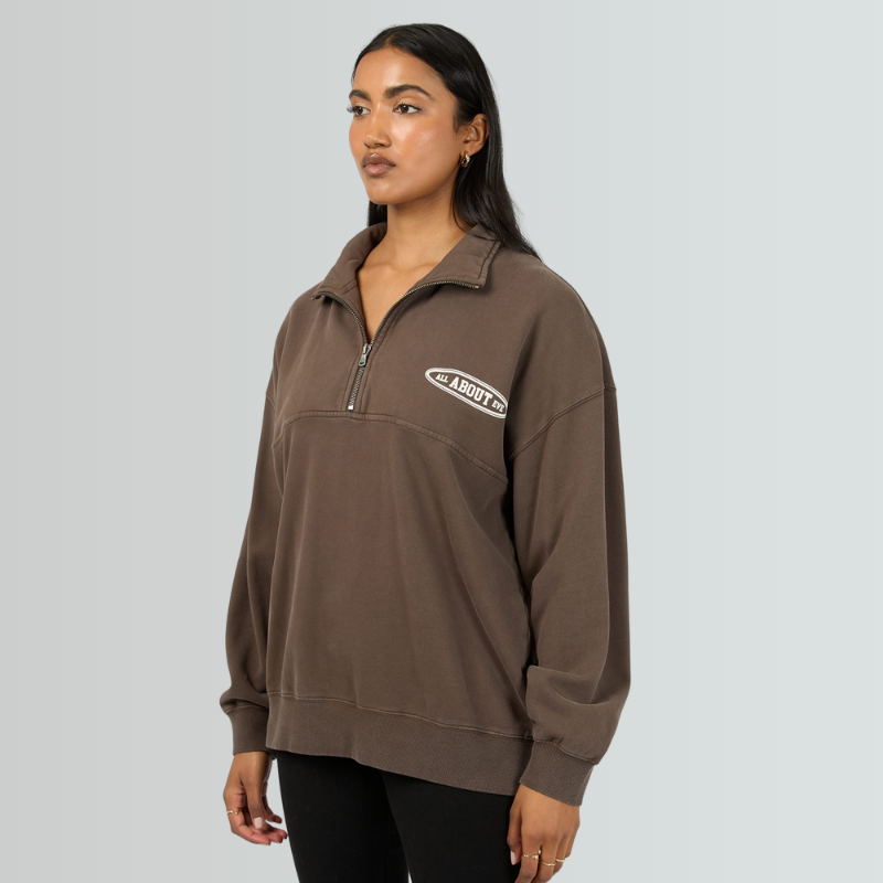 Elevated Relaxed 1/4 Zip