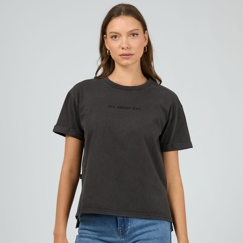 Washed Tee Black