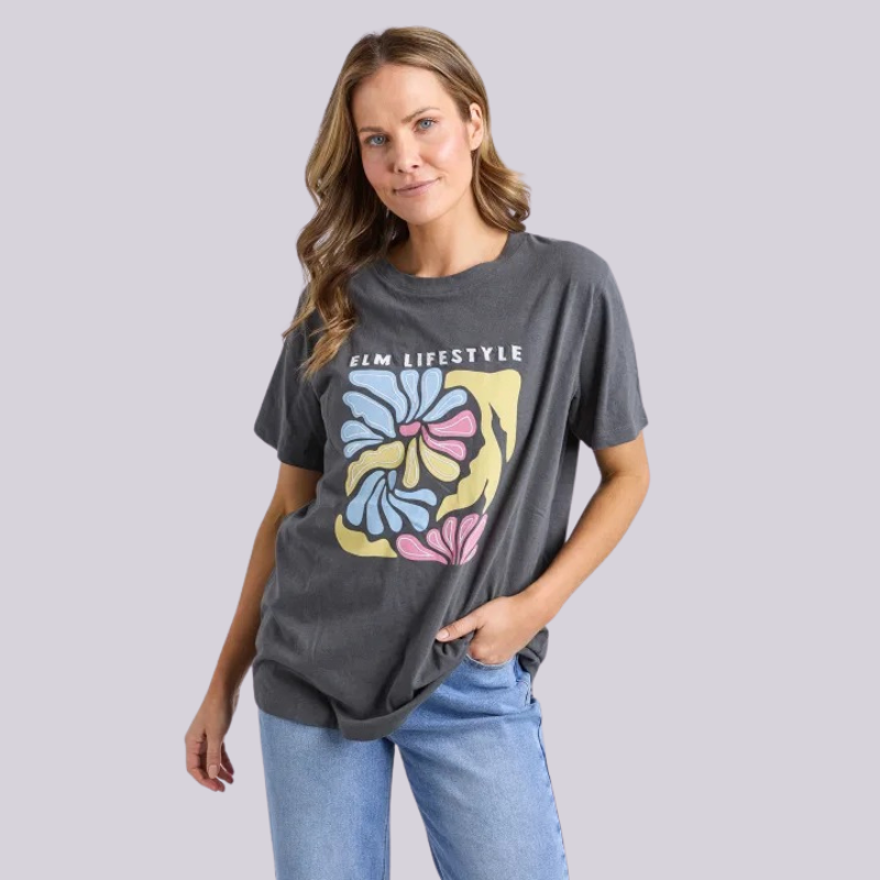 Lulu Tee - Washed Black