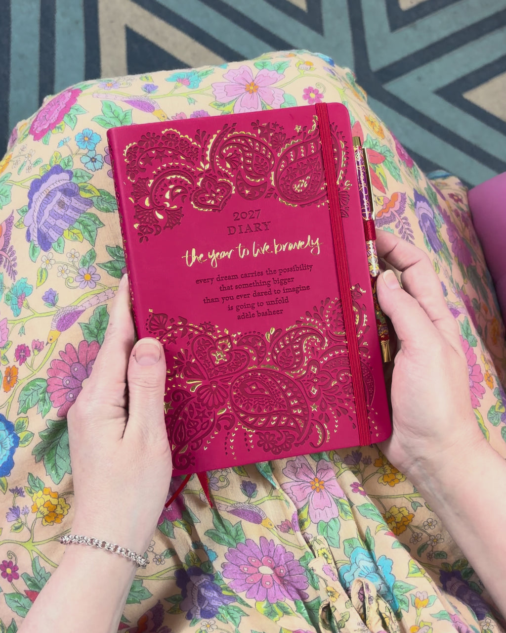 2027 Diary The Year To Live Bravely