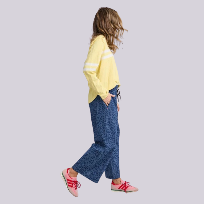 Adora Long Sleeve Tee - Pale Lemon