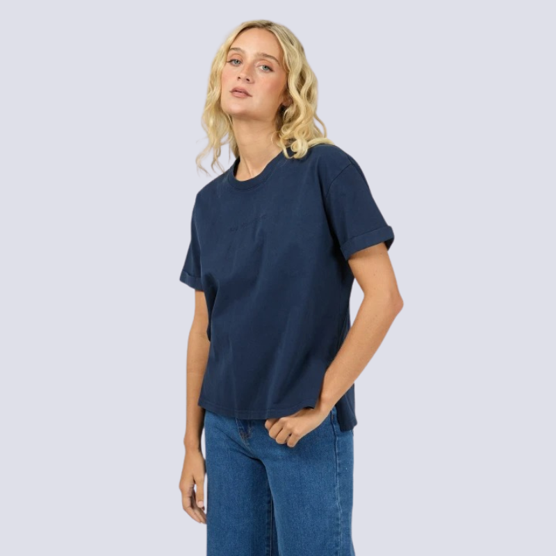 AAE Washed Tee Navy 16