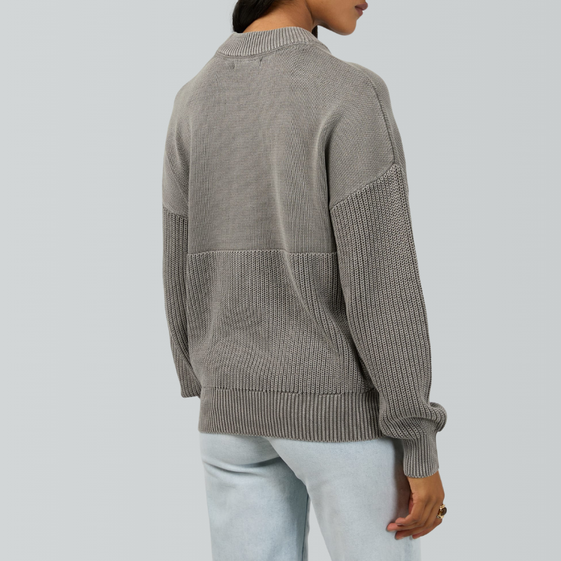 Vital Washed Knit Crew