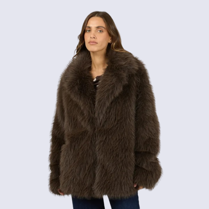 Brandy Fur Coat Chocolate 10
