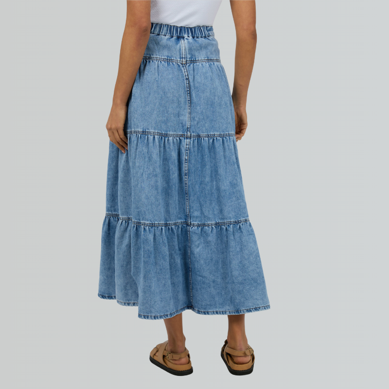 Maxi Skirt..Light Blue