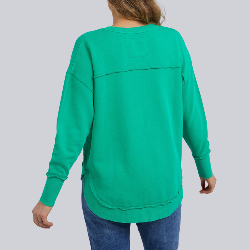 Simplified Crew Bright Green