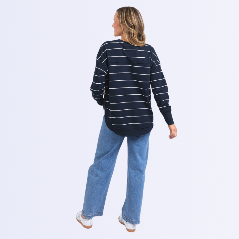 Classic Stripe Simplified Crew