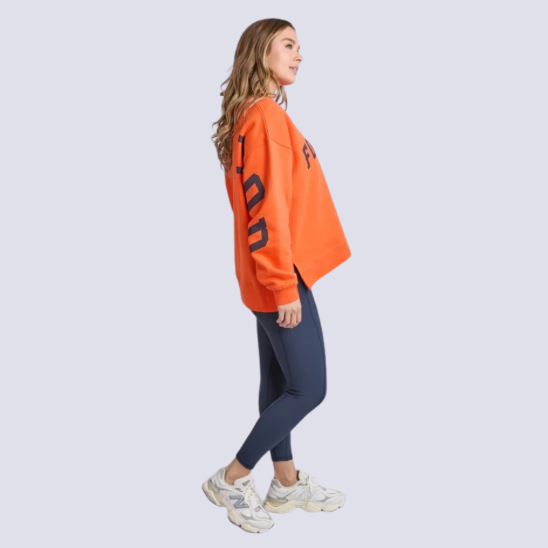 Interval Crew Orange/Navy