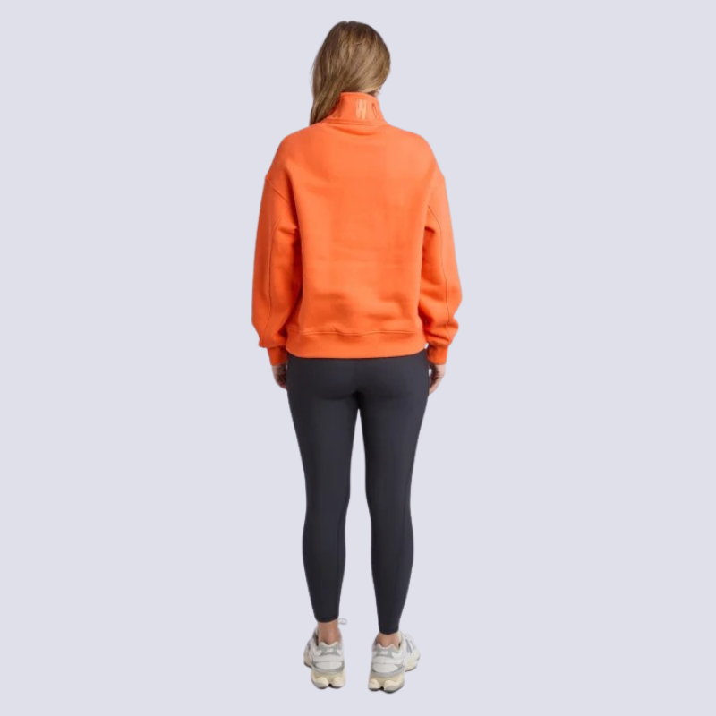 College Zip Crew Orange