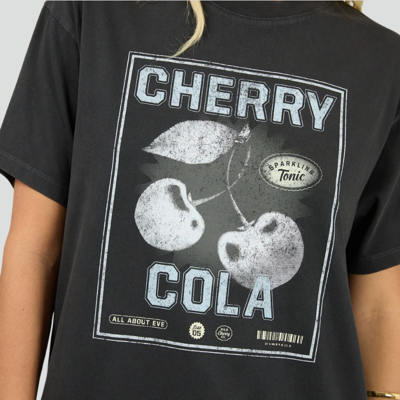 Wild Cherry Relaxed Tee