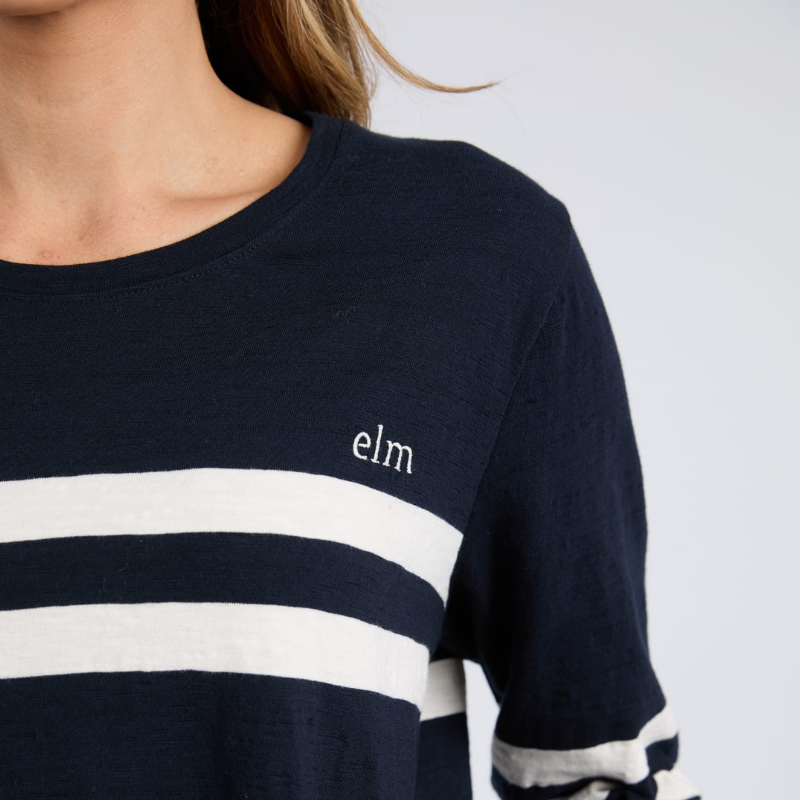 Adora Long Sleeve Tee Navy