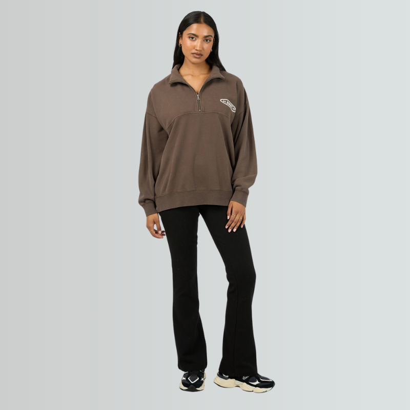 Elevated Relaxed 1/4 Zip