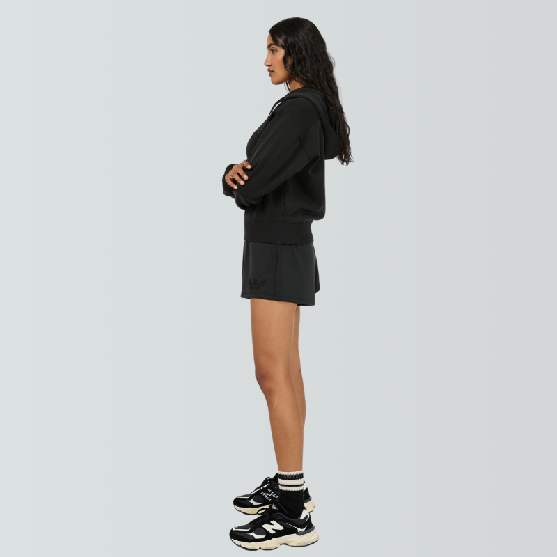 Luxe Active Crop Hoodie